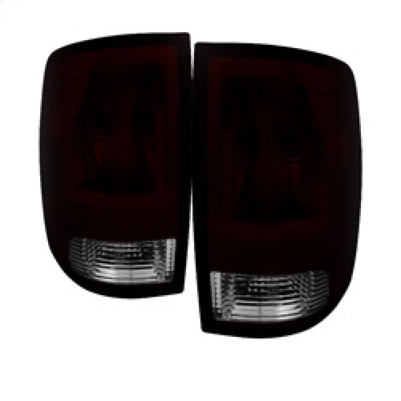 xTune Dodge Ram 1500 09-15 OEM Style Tail Lights Dark Red ALT-JH-DR09-OE-RSM Tail Lights SPYDER