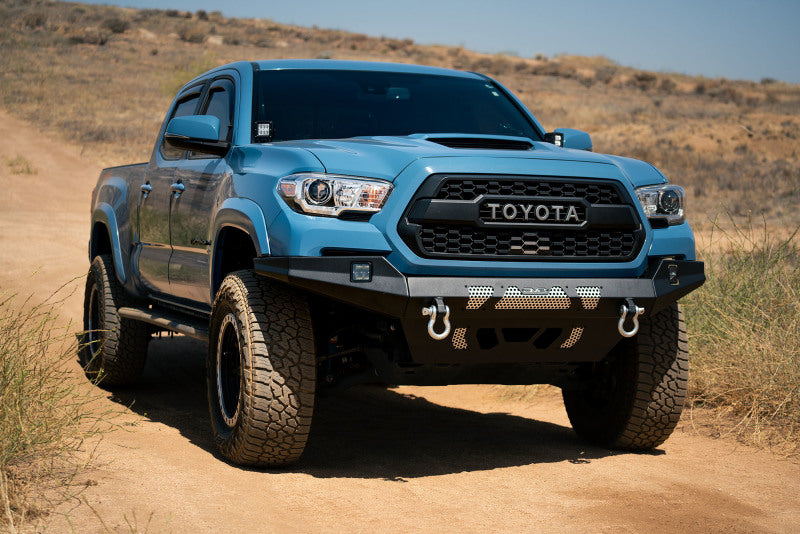 DV8 Offroad 16-23 Toyota Tacoma MTO Series Front Bumper Bumpers - Steel DV8 Offroad