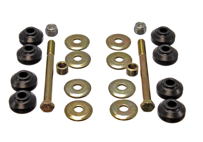 Energy Suspension 03-05 Dodge SRT4 Black Front Sway Bar End Link Set Sway Bar Endlinks Energy Suspension