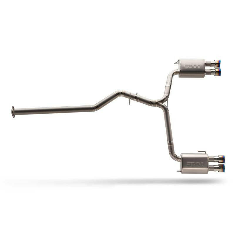 Cobb 22-24 Subaru WRX Titanium Catback Exhaust (Incl. Burnt Ti Tips) Catback COBB