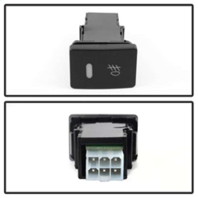 Spyder 2017+ Toyota Corolla OEM LED Fog Lights w/Switch - Clear (FL-TCO17-LED-C) Fog Lights SPYDER