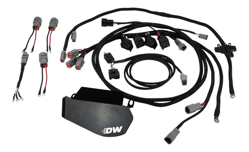 DeatschWerks 09-24 Nissan GT-R R35 X3 Fuel Pump Module PNP Heavy Duty Hardwire Kit Fuel Pumps DeatschWerks