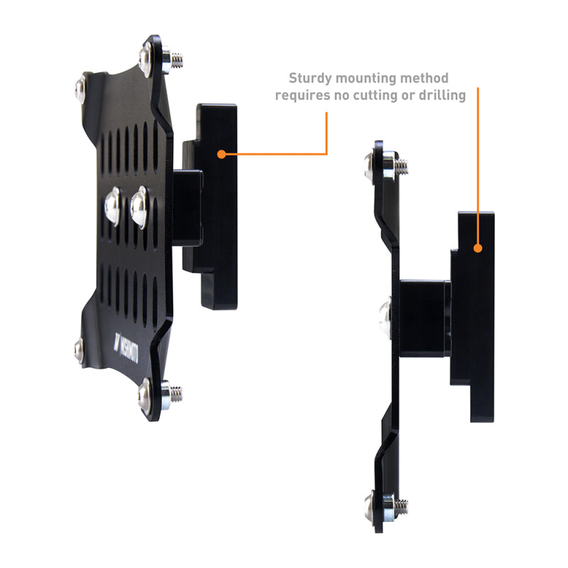 Mishimoto 24+ Ford Mustang 2.3L EcoBoost License Plate Relocation Kit Cargo Boxes & Bags Mishimoto