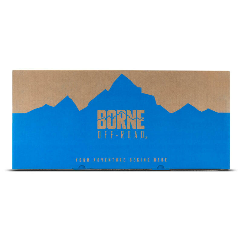 Borne Off-Road Light (Kit of 2) 7in Round Light Bars & Cubes Borne Off-Road