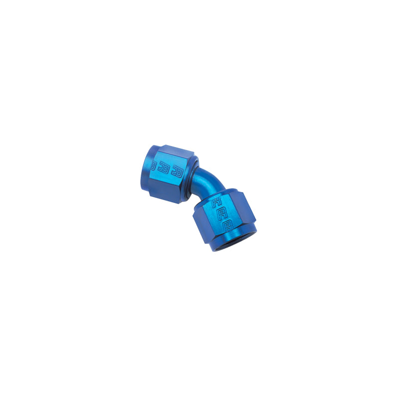 Russell Performance -6 AN 45 Degree Swivel Coupler Fittings Russell