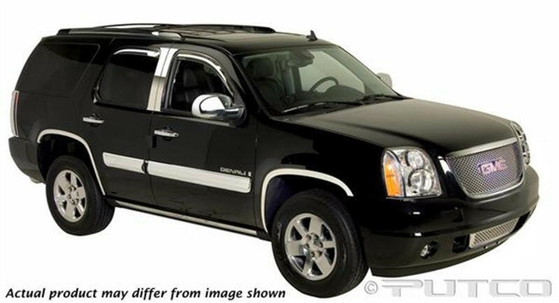 Putco 07-14 GMC Yukon XL w/o Side Molding DH/FTC/HL/MC/RH//TL/WH Chrome Trim Accessory Kits Exterior Trim Putco