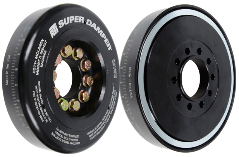 ATI McLaren M838T/M838TE/M840T/M840TE 7.07in Dia Aluminum Shell and Hub Damper Crankshaft Dampers ATI