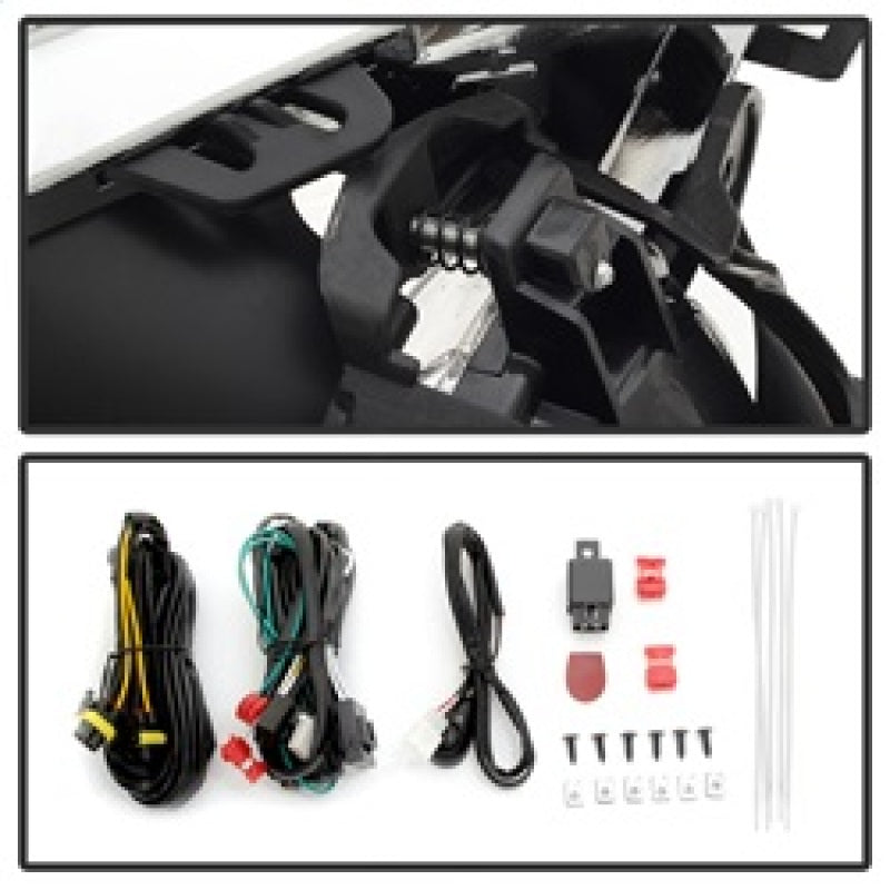 Spyder Chevrolet Trax 2015-2016 OEM Fog Lights W/Cover and Switch Clear FL-CTRAX13-C Fog Lights SPYDER