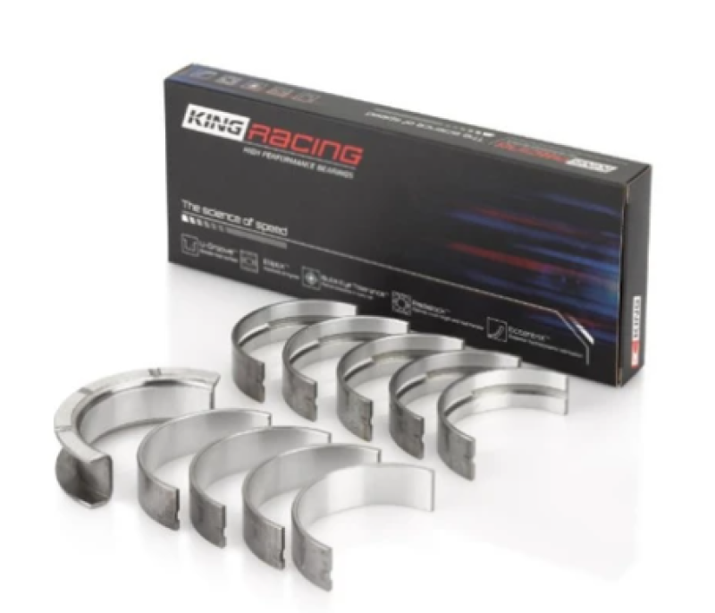 King Engine Bearings Chrysler 426Ci/ 440Ci V8 OHV- 24 Uppers (Top Fuel) (Size 1.0) Main Bearing Set Bearings King Engine Bearings