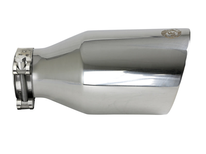 aFe MACH Force-Xp Universal Exhaust Tip 2-1/2 IN Inlet x 4-1/2 IN Outlet x 9 IN L Tips aFe