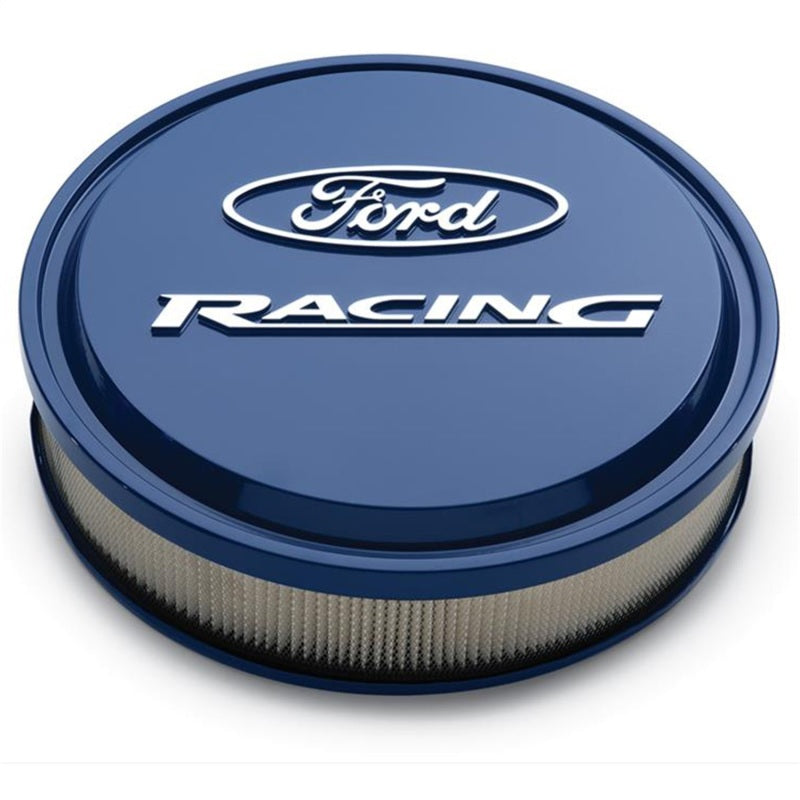 Ford Racing Blue Slant Edge Air Cleaner Air Filters - Universal Fit Ford Racing