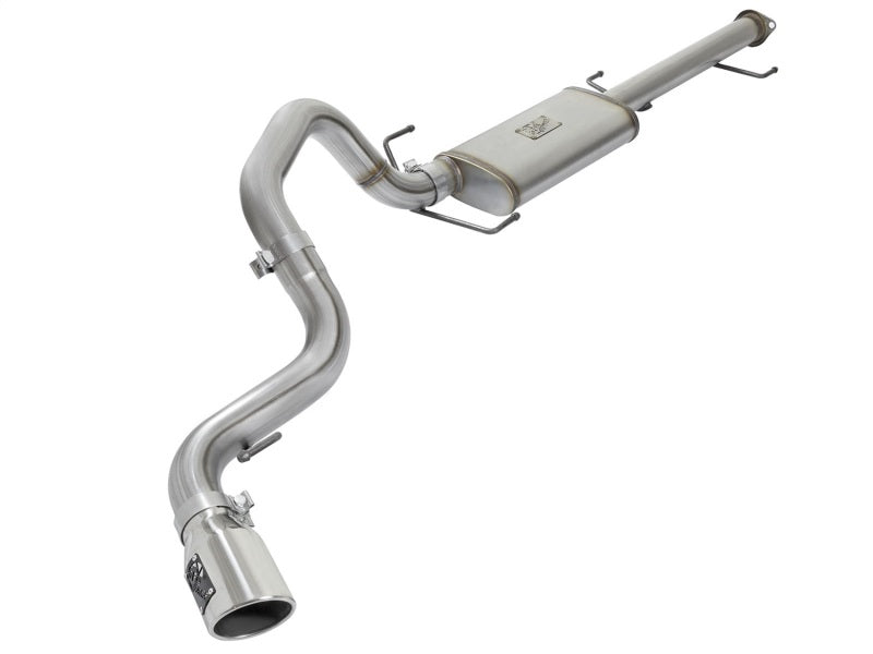 aFe MACH Force Xp 3in SS Cat-Back Single Side Exit Exhaust w/Polished Tips 07-14 Toyota FJ Cruiser Catback aFe