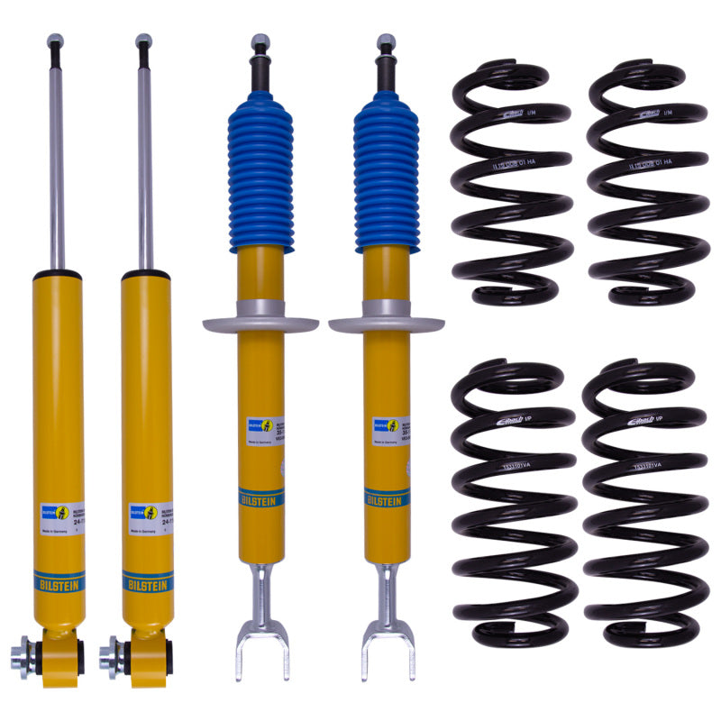 Bilstein B12 2006 Audi A6 Base Front and Rear Suspension Kit Shock & Spring Kits Bilstein