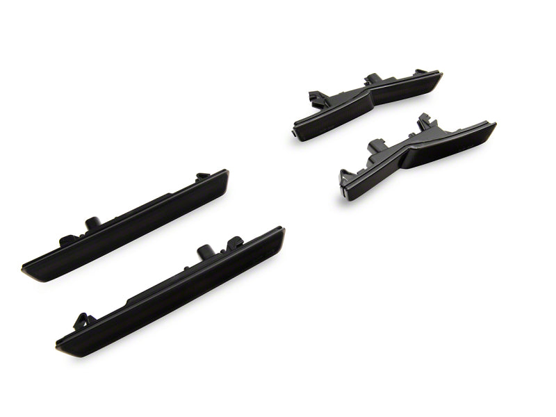 Raxiom 18-23 Dodge Challenger Widebody Axial Series LED Side Marker Lights Front and Rear- Smoked Sidemarkers & Indicators Raxiom