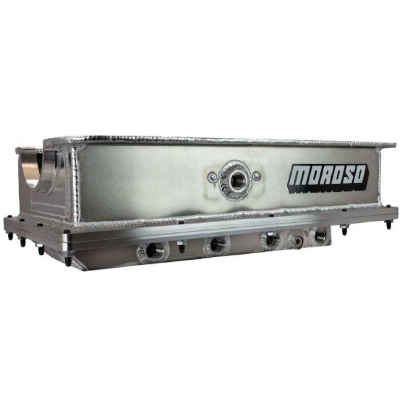Moroso SBF 351W 2 Piece Dry Sump 4 Pickup -12AN 7.25in Deep Aluminum Oil Pan Oil Pans Moroso