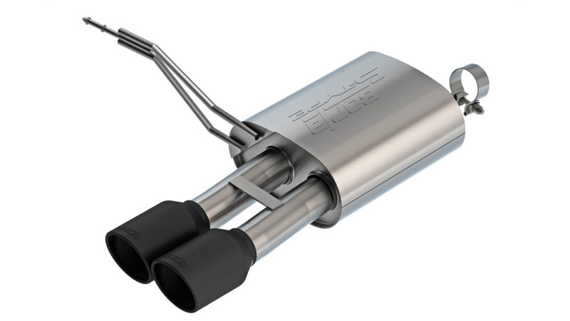 Borla 14-24 Mini Cooper S (F55) S-Type Axle-Back Exhaust System - Black Coated Tips Axle Back Borla