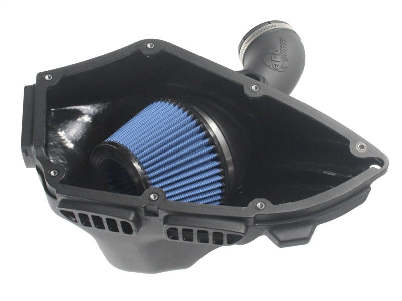 aFe MagnumForce Stage 2 Si Intake System Pro 5 R Black 06-12 BMW 3 Series E9x L6 3.0L Non-Turbo Cold Air Intakes aFe