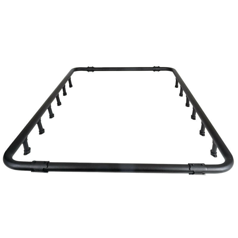 Go Rhino SRM500 Quad Rail Kit (For 75in. Long Rack) - Tex. Blk (Rails ONLY - Req. Platform) Roof Baskets Go Rhino