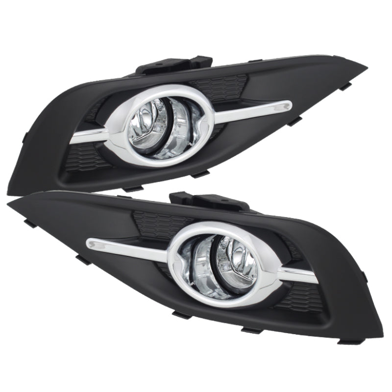 Spyder Honda CRV 2012-2014 OEM Fog Lights W/Switch Clear FL-HCRV2012-C Fog Lights SPYDER