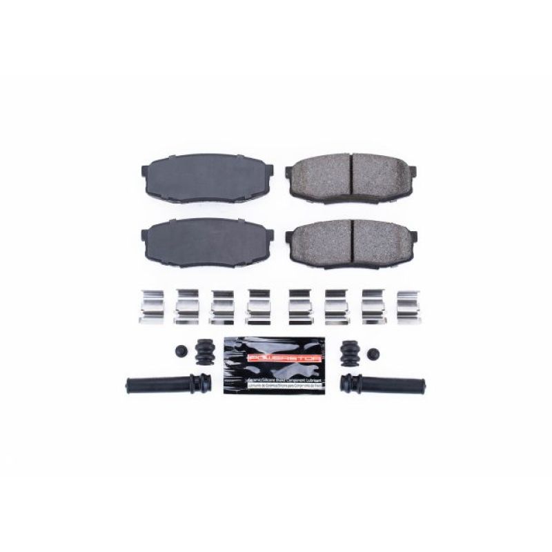 Power Stop 08-11 Lexus LX570 Rear Z23 Evolution Sport Brake Pads w/Hardware Brake Pads - Performance PowerStop
