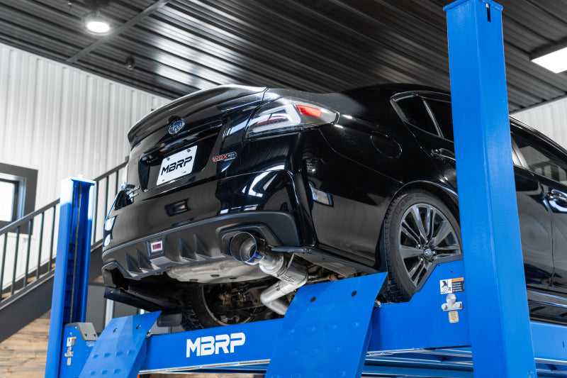 MBRP 15-21 Subaru WRX 2.0L/STI 2.5L/ 11-14 Sed. 3in Cat-Back Single Rear Exit w/ Burnt End Tips-T304 Catback MBRP