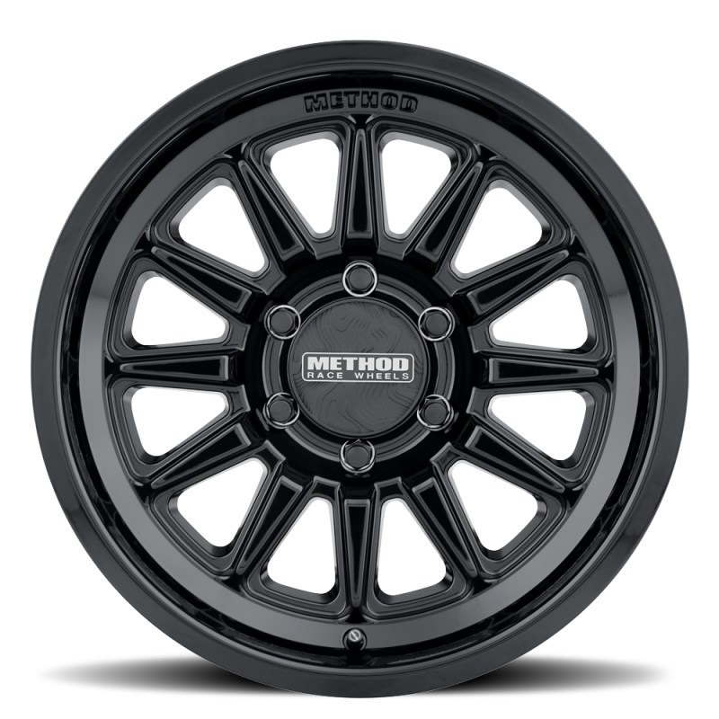 Method MR323 - 17x8.5 / 6x5.5 / ET 25 / 106.25 CB - Gloss Black Wheels - Cast Method Wheels