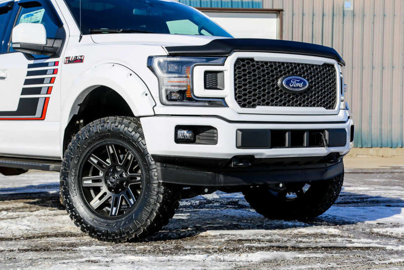 EGR 2018 Ford F150 Bolt-On Look Color Match Fender Flares - Set - Oxford White Fender Flares EGR