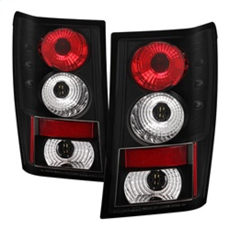 Spyder Jeep Grand Cherokee 05-06 Euro Style Tail Lights Black ALT-YD-JGC05-BK Tail Lights SPYDER
