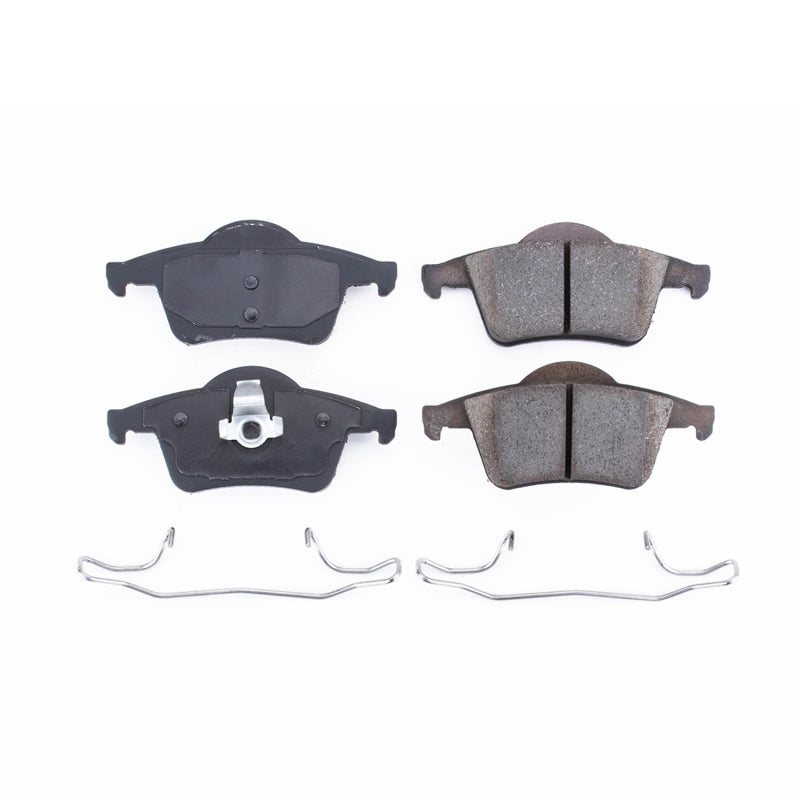 Power Stop 01-09 Volvo S60 Rear Z17 Evolution Ceramic Brake Pads w/Hardware Brake Pads - OE PowerStop