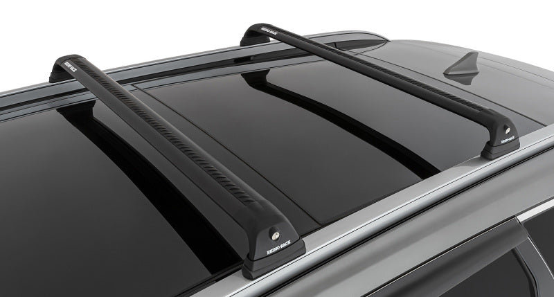 Rhino-Rack 19-22 Hyundai Santa Fe TM 5 Door SUV w/Flush Rails Vortex RVP 2 Bar Roof Rack - Black Roof Rack Rhino-Rack