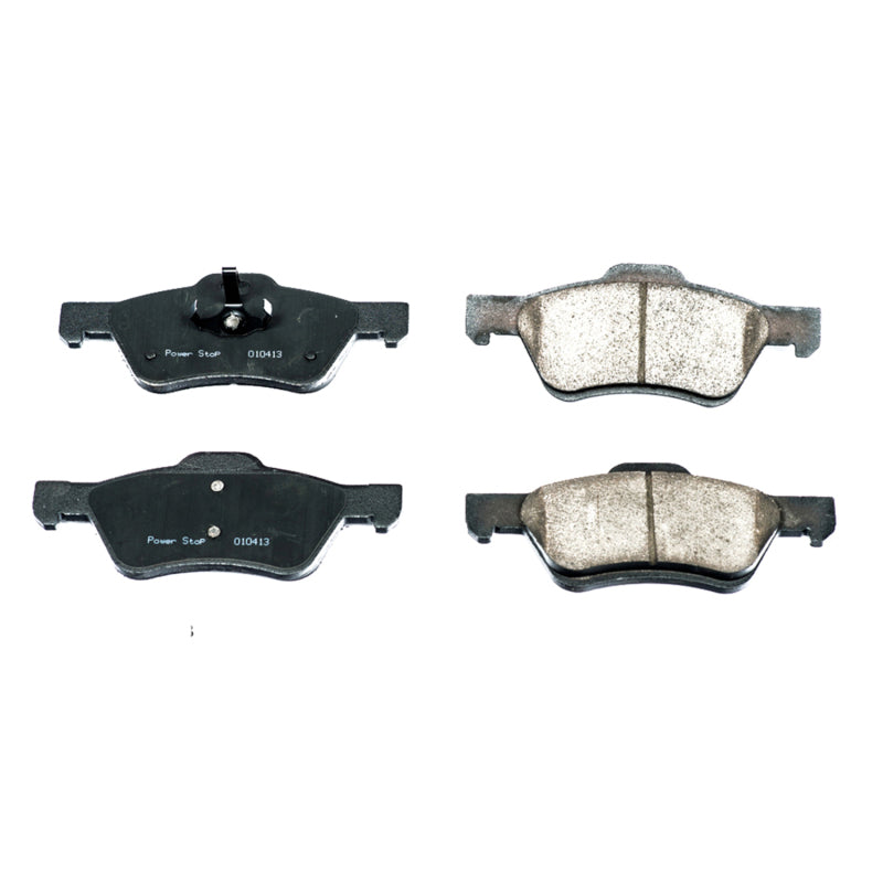 Power Stop 10-12 Ford Escape Front Z16 Evolution Ceramic Brake Pads Brake Pads - OE PowerStop