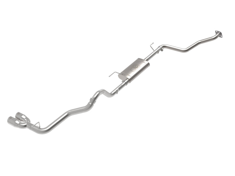 aFe 2024 Toyota Tacoma L4 2.4L Vulcan Series 2.5-3in 304 SS Steel Cat-Back Exhaust w/Polished Tips Catback aFe