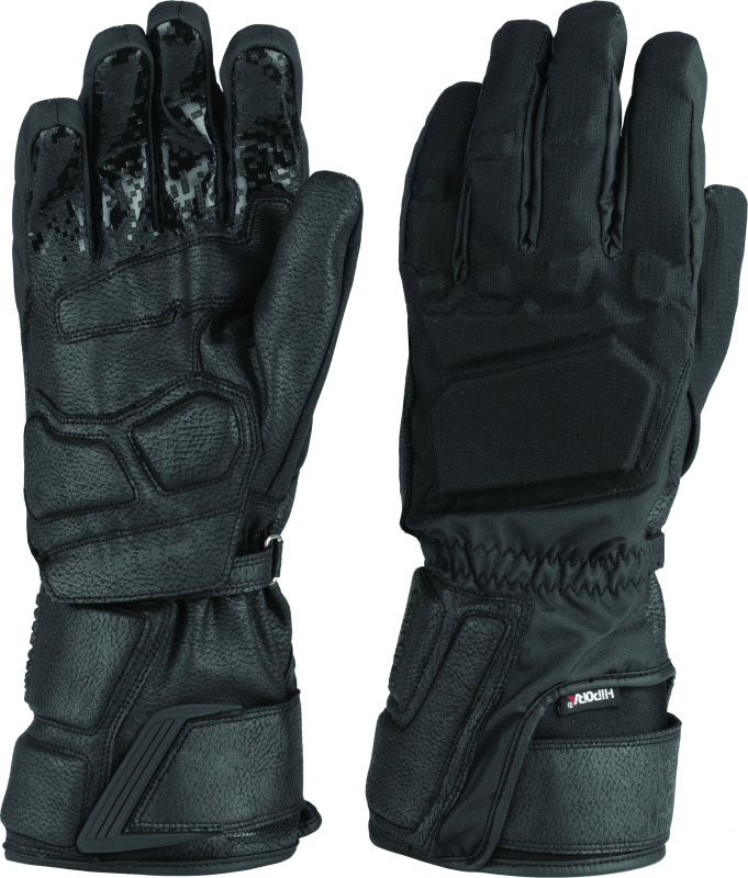 FIRSTGEAR Thermodry Long Gloves Black - Large Gloves First Gear