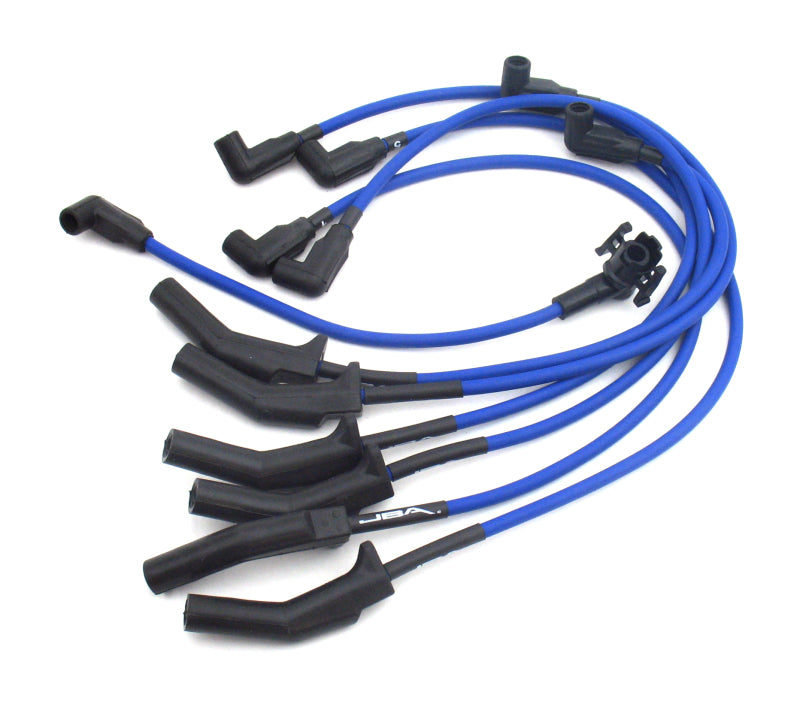 JBA 91-94 Ford Ranger 3.0L Ignition Wires - Blue Spark Plug Wire Sets JBA