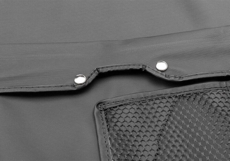 Rampage 2007-2018 Jeep Wrangler(JK) Unlimited 4-Door Trailview Tonneau Top - Black Diamond Soft Tops Rampage