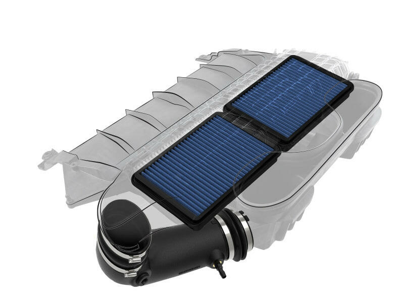 aFe 21-23 Ram 1500 TRX HEMI V8 6.2L (sc) Super Stock Induction System w/ Pro 5R Filters Cold Air Intakes aFe