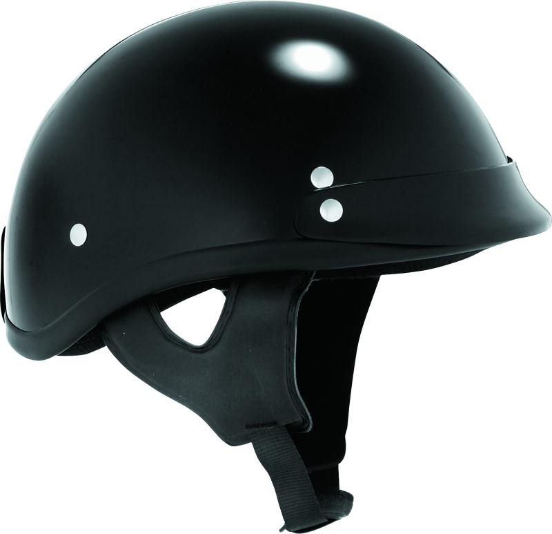 Skid Lids Traditional Helmet Black - Medium Helmets and Accessories Skid Lid