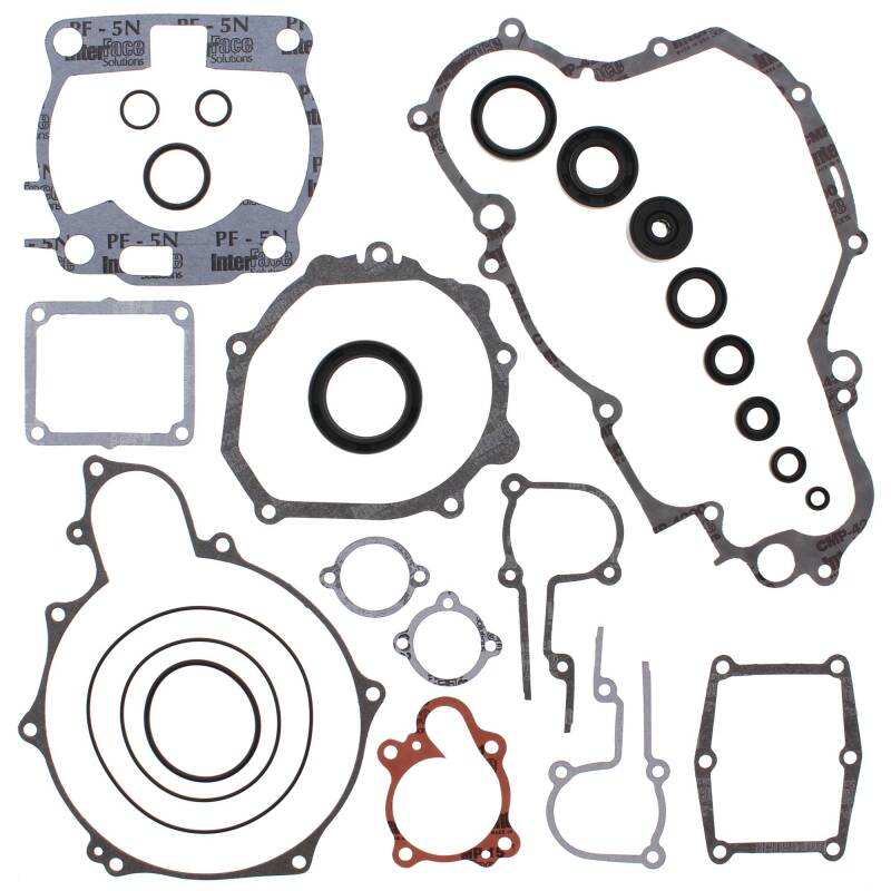 Vertex Gaskets 91-97 Yamaha WR250 Complete Gasket Kit w/ Oil Seals Engine Hardware Vertex Pistons