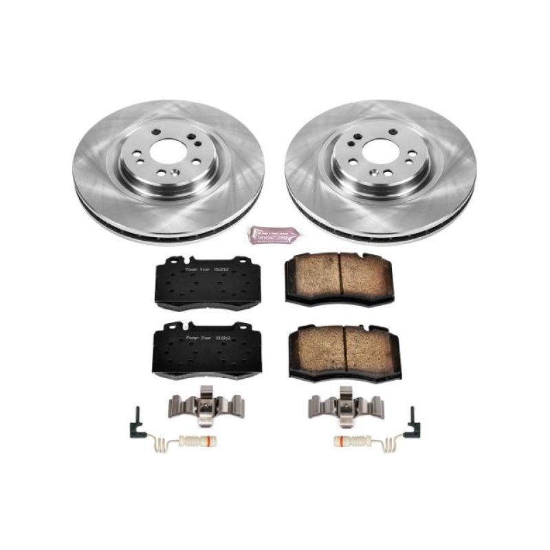 Power Stop 00-03 Mercedes-Benz ML55 AMG Front Autospecialty Brake Kit Brake Kits - OE PowerStop