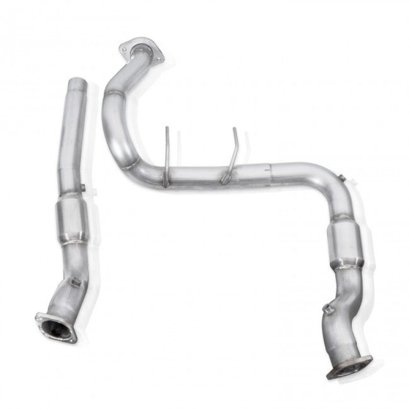 Stainless Works 2017 F-150 Raptor 3.5L 3in Downpipe High-Flow Cats Factory Connection Downpipes Stainless Works