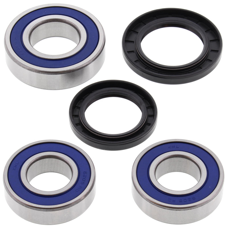 All Balls Racing 77-79 Kawasaki KZ650C Wheel Bearing Kit Rear Wheel Bearings All Balls Racing