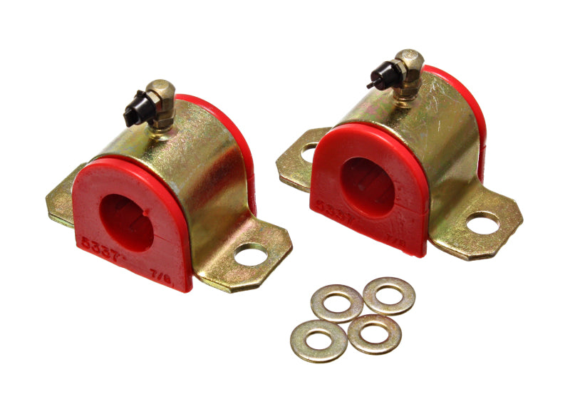 Energy Suspension 00-05 Toyota Celica Red 22mm Front Sway Bar Frame Bushings (Greaseable Frame Bushi Bushing Kits Energy Suspension