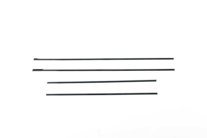 Putco 07-12 Hyundai Santa FE Window Trim Accents Wind Deflectors Putco