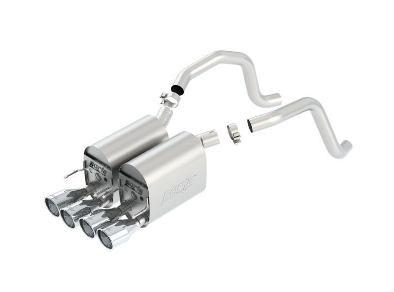 Borla 05-08 Corvette Coupe/Conv 6.0L/6.2L 8cyl AT/MT 6spd S-Type II SS Exhaust (rear section only) Axle Back Borla