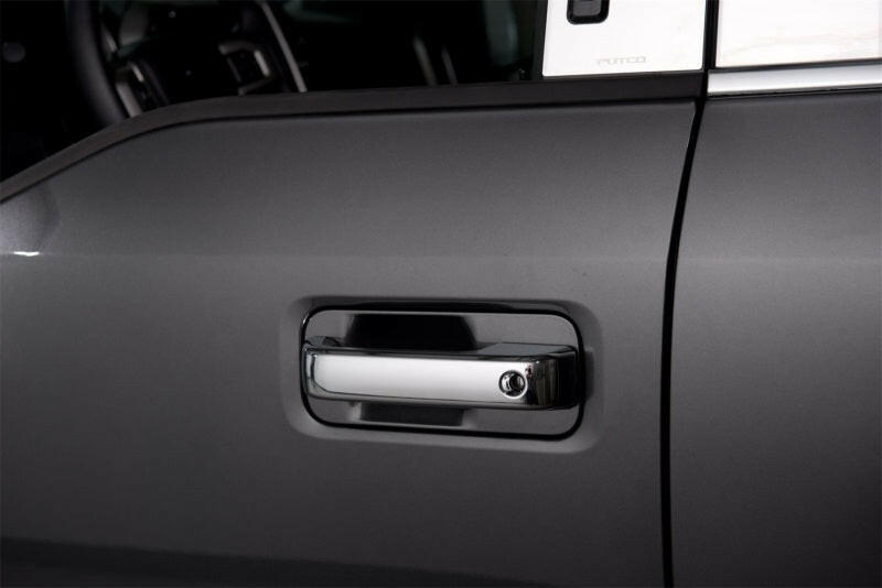 Putco 17-20 Ford SuperDuty Door Handle Covers (4DR) w/ Driver Keyhole (Covers Functional Sensors) Exterior Trim Putco