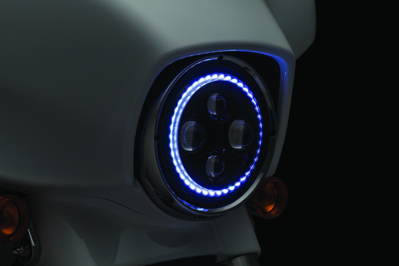 Kuryakyn Orbit Vision 7inch Led Headlight Brackets Kuryakyn