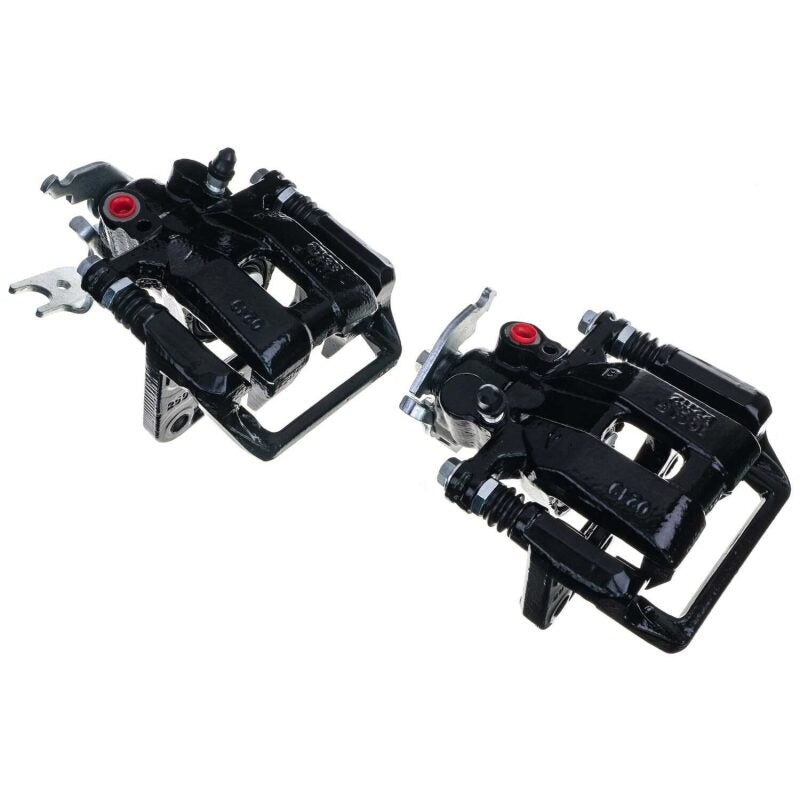 Power Stop 09-14 Acura TSX Rear Black Caliper - Pair w/Bracket Brake Calipers - Perf PowerStop