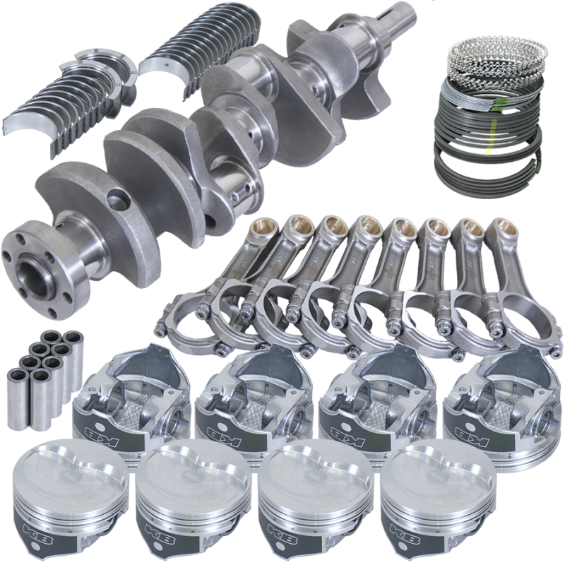 Eagle Ford 289/302 3.250in Crank 5.400in I-Beam Rods -10cc 4.000in Pistons Rotating Assembly Rotating Assemblies Eagle