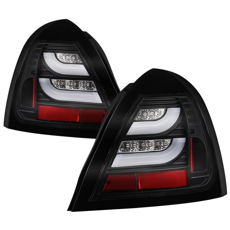 Spyder Pontiac Grand Prix 04-08 Light Bar LED Tail Light Black ALT-YD-PGP04-LED-BK Tail Lights SPYDER