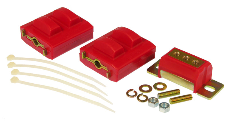 Prothane GM Motor & Trans Mount Kit - Red Bushing Kits Prothane